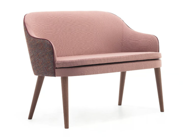 CARMEN 11 - Fabric small sofa by Very Wood - view 2